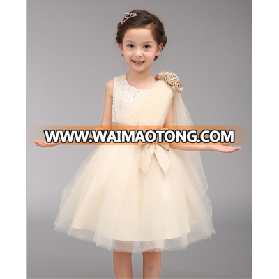 girl's wedding flower dress