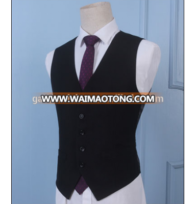 Latest Design high quality low factory price men waistcoat